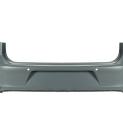 VW Golf 7 (12-) Rear bumper (with parktronics holes), 5G6807417ARGRU, 95C296-1, VW Golf 7 (2012-) Galinis bamperis (su parktroniko skylėmis)