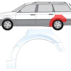 VW Passat (93-) Arch (4D, levo), Galinės arkos, VW Passat galinė arka, 429131, 954783-5, 5835147, 5901532225853