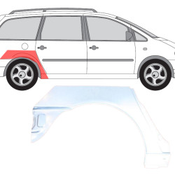 Sharan/Galaxy/Alhm (95-) Arch (højre), Seat Alhambra, 444042, 955084-5, 5878148, 5901532228151, Ford Galaxy arkos, VW sharan arka