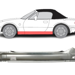 Mazda MX-5 (89-) kynnys (vasemmalla), Mazda MX-5 I (1989- 1998) Slenkstis