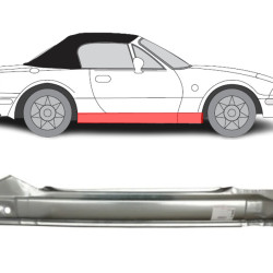 Mazda MX-5 (89-) lävi (paremal), Mazda MX-5 I (1989- 1998) Slenkstis