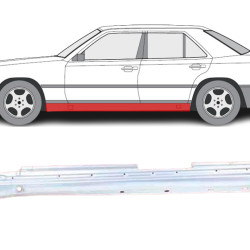 Limiar MB W124 (84-) (4D, esquerda), slenksčiai, 142041, 501441-1, 3024103, 5901532120424, MB W124 Slenkstis