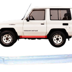 Toyota Land Cruiser (84-) Próg (2D, lewy), slenksčiai, Toyota Land Cruiser J7 Slenkstis, 817541, 8132001