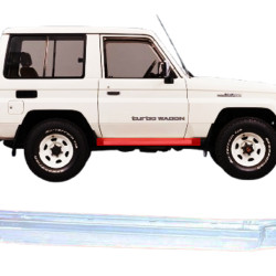 Toyota Land Cruiser (84-) Slenkstis (2D, dešinė), slenksčiai, Toyota Land Cruiser J7 Slenkstis, 817542, 8132002