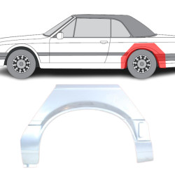 BMW 3 (87-) Задняя арка (2д, л), 0054593, 200583-3, 0623145, 5901532022797, BMW 3 E30 1987- 1993 galinė arka, BMW 3 E30 1987- 1993 galinės arkos