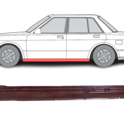 Nissan Bluebird (80-) Seuil (4 portes, gauche), Nissan Bluebird 910/Traveller (1980- 1986) Slenkstis