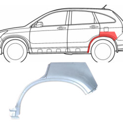 Honda CRV (06-) Bagbue (venstre), Galinės arkos, 387883-6, Honda CRV galinė arka