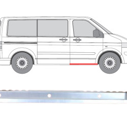 T5/Multivan (03-) Umbral interior (derecho), VW Transporter T5 Multivan vidinis slenkstis, 956842-2