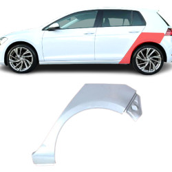 VW Golf 7 (12-) Tagumine kaar (4 ust, vasak), 5G4 809 051 (VW), 951883-6, 5K4 809 605B, VW Golf 7 (2012-) Galinė arka