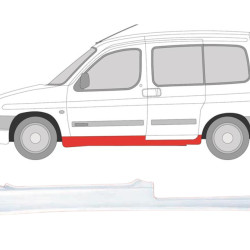 Berlingo/Partner (96-) Slenkstis (Slank. durų, kairė), Citroen Berlingo 1996 slenkstis, 235041-1, 5901532582383, Citroen Berlingo 1996 slenkstis, 235041-1, 5901532582383