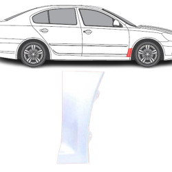 Skoda Octavia (04-) Nederst på forskærmen (højre), Skoda Octavia (2004- 2013) Priekinio sparno apačia, 692202-7, Skoda Octavia (2004- 2013) Priekinio sparno apačia, 692202-7