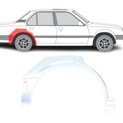 Opel Ascona (81-) Arch (4D, højre), Galinės arkos, 37 60 148, 315132, 551384-4, 5901532140255, Opel Ascona arka, Galinės arkos