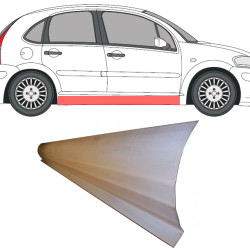 Citroen C3 (02-) Door sill (right), 231541-1, 231541-2, 231542-1, 231542-2, Citroen C3 2002- 2009 Slenkstis