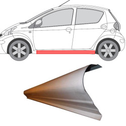 Toyota Aygo (05-) Tærskel (venstre), slenksčiai, Toyota Aygo slenkstis, 815342-1, 5901532563566, slenksčiai, Toyota Aygo slenkstis, 815342-1, 5901532563566