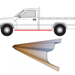 Toyota Hilux (89-) kynnys (vasen/oikea), 817441-2, Toyota Hilux (1989- 2001) Slenkstis, 817441-2, Toyota Hilux (1989- 2001) Slenkstis