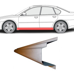 Subaru Legacy (98-) Tærskel (K=D), 720741-3, Subaru Legacy 1998- 2009 Slenkstis