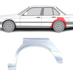 BMW 5 (81-) Bogen (4D, links), 126031, 201383-3, 0615147, BMW 5 (81- 88) arka, BMW 5 1981 Ratu arkos, BMW 5 (81- 88) arka, BMW 5 1981 Ratu arkos, 126031, 201383-3, 0615147