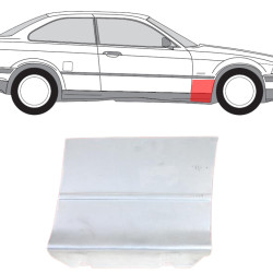 BMW 3 (90-) Passage d'aile avant (Coupé, droite), priekinės arkos, sparnas, bmw 3 sparnai, bmw 3 sparno arkos, e36, 200702-8, 5901532802764, priekinės arkos, sparnas, bmw 3 sparnai, bmw 3 sparno arkos, e36, 200702-8, 5901532802764