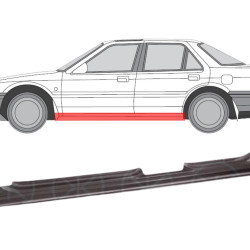 Honda Accord (85-) Kynnys (4D, vasen), slenkstis, 04631SE3G00, 381441-1, 5901532095104, Honda Accord slenksčiai, slenkstis, 04631SE3G00, 381441-1, 5901532095104, Honda Accord slenksčiai