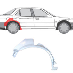 Honda Accord (85-) Arch (4D, høyre), Galinės arkos, Honda Accord galinė arka, 381484-4, 5901532095166, Galinės arkos, Honda Accord galinė arka, 381484-4, 5901532095166