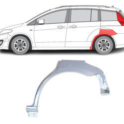 Mazda 5 (05-) Arch (stânga), Galinės arkos, 455083-5, 5903107062047, Mazda 5 arka, Galinės arkos