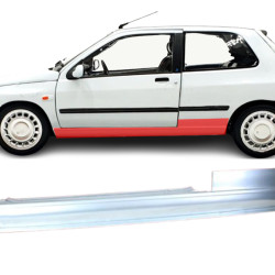 Renault Clio (90-) Door sill (2-dr, L), slenksčiai, Renault Clio slenkstis, 600641, 672021, 4337101, 5901532166033, slenksčiai, Renault Clio slenkstis