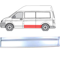 T5/Multivan (03-) Sivupaneeli (pitkä, vasen), VW Transporter T5/Multivan 2003- 2015 Šono skarda