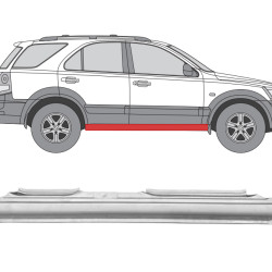 Kia Sorento (02-) Threshold (4-door, right), 417042