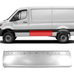 MB Sprinter (18-) Panneau latéral (Q, gauche), MB Sprinter (2018-) Šono skarda, 9106375601 (MERCEDES), A 910 637 56 01 (MERCEDES), A9106375601 (MERCEDES), MB Sprinter (2018-) Šono skarda, 9106375601 (MERCEDES), A 910 637 56 01 (MERCEDES), A9106375601 (MERCEDES)