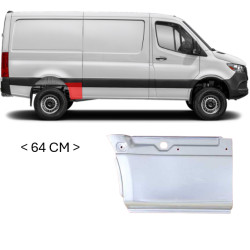 MB Sprinter (18-) Boîte devant la roue arrière (droite), MB Sprinter (2018-) Skarda prieš galinį ratą, 9106374400 (MERCEDES), A 910 637 44 00 (MERCEDES), A9106374400 (MERCEDES)